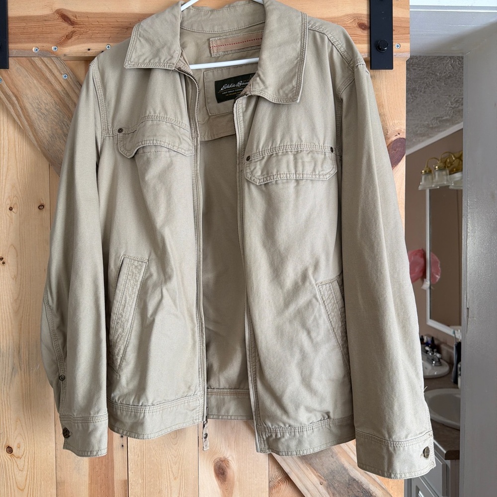 Eddie Bauer Classic Beige Jacket